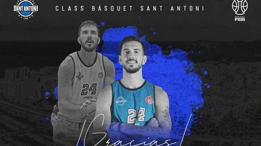 Riley Hayes causa baja en el Class Sant Antoni