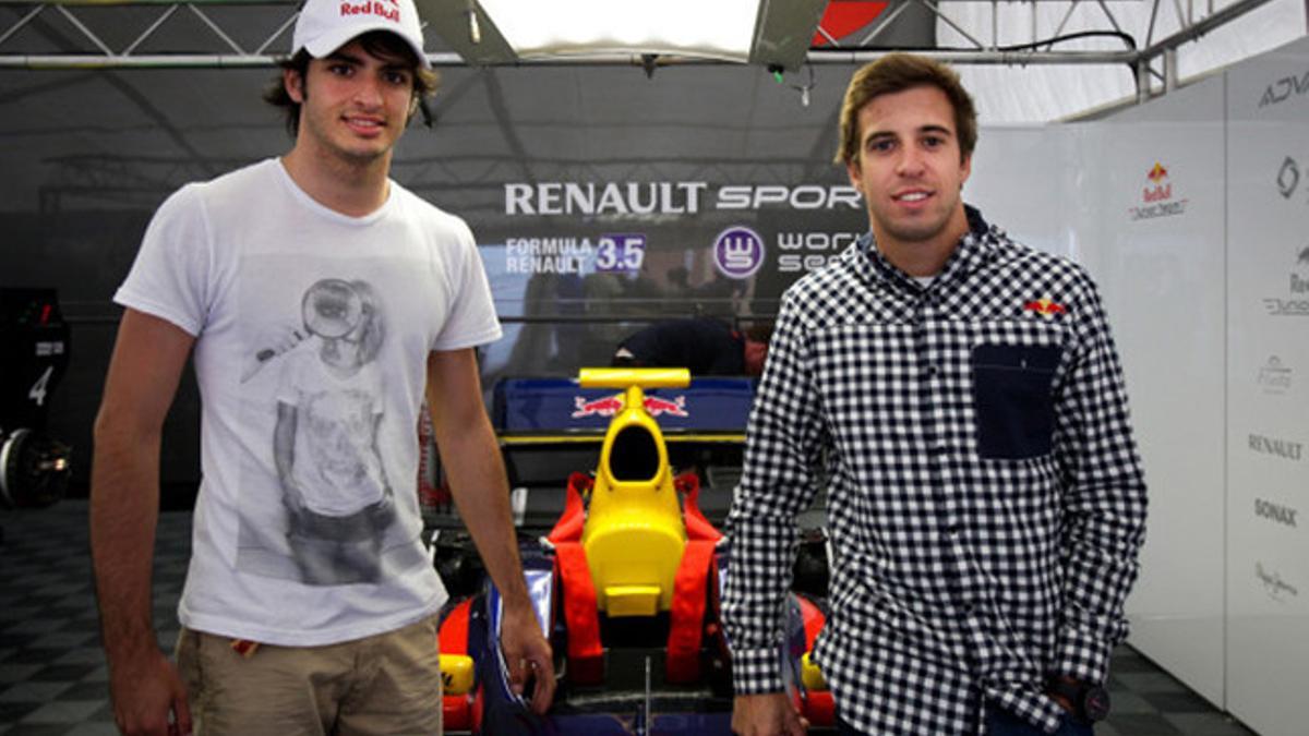 Carlos Sainz Jr. y Da Costa, juntos en una imagen de archivo