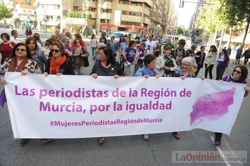 Manifestación contra la violencia patriarcal en Murcia