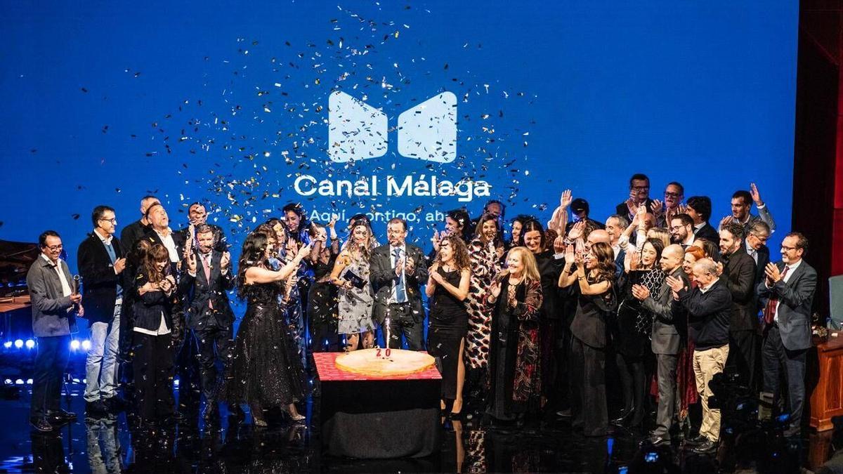 Gala del XX Aniversario de Canal Málaga
