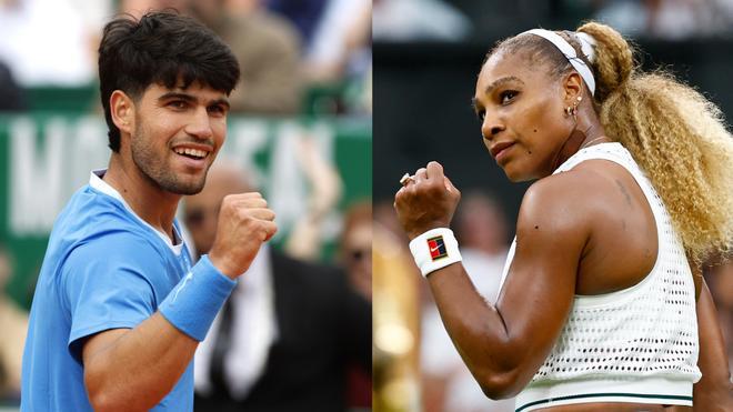 ¿A qué hora juegan Alcaraz y Serena Williams en el US Open 2026 hoy y dónde ver los partidos de dobles mixto por TV y en directo?