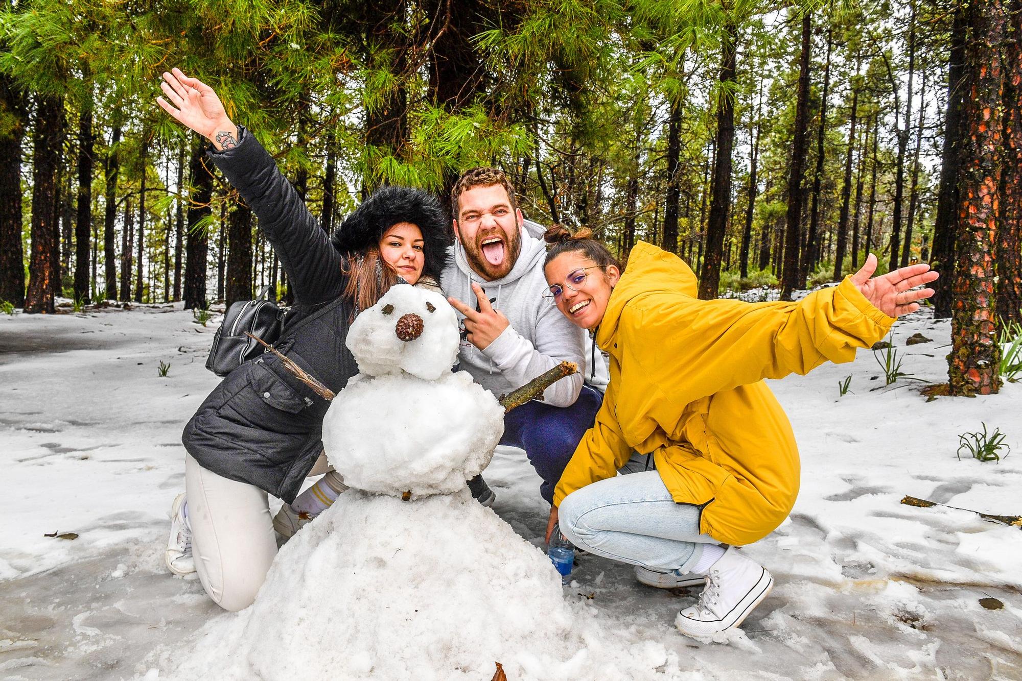 Nevada en Gran Canaria (16/02/23)