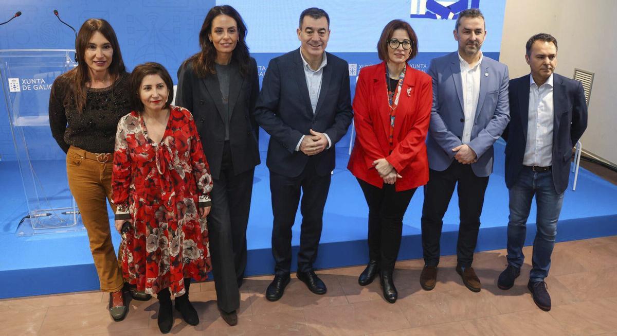 Un momento de la presentación del Plan integral de bienestar digital