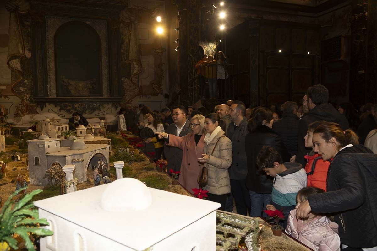 Inauguración del Belén Municipal en Caravaca