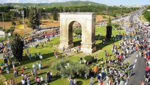 Un arc a l’autopista