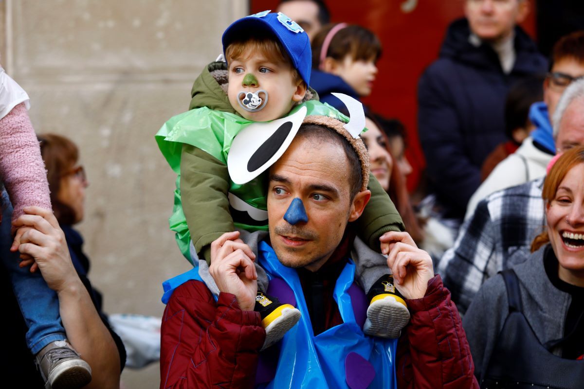 Carnaval infantil en Zaragoza