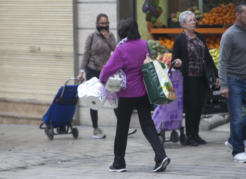 Así está Alicante el primer lunes de confinamiento