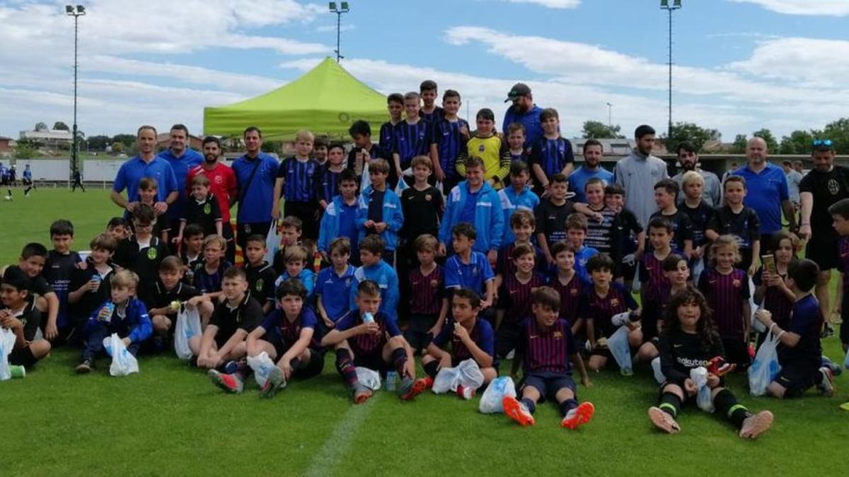 Iniciativa solidaria del fútbol base de Vilobí