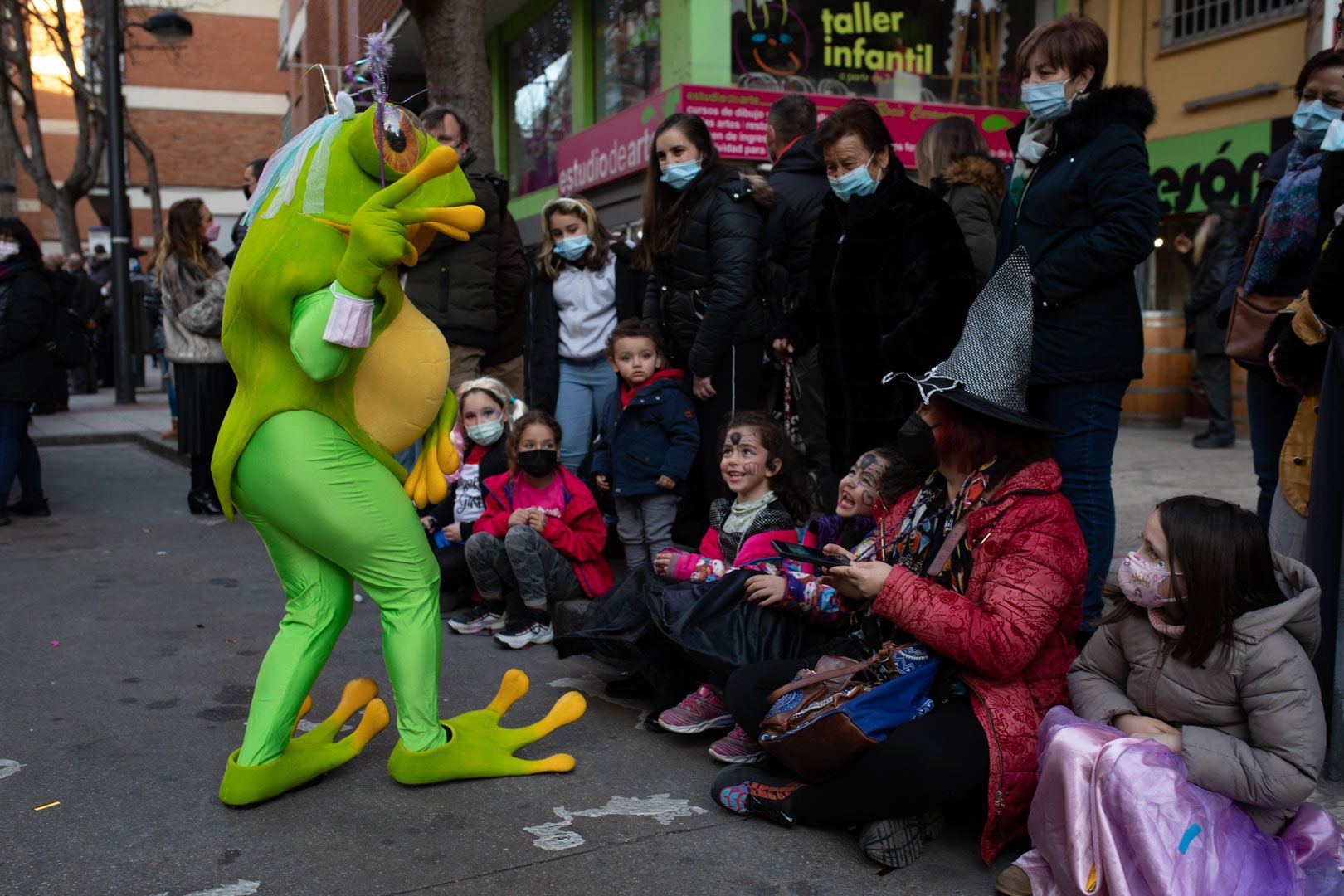 Desfile de carnaval en Zamora 2022