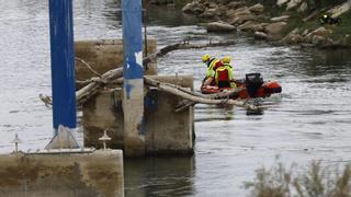 La tormenta eléctrica suspende la búsqueda del niño de 13 años desaparecido en el Ebro