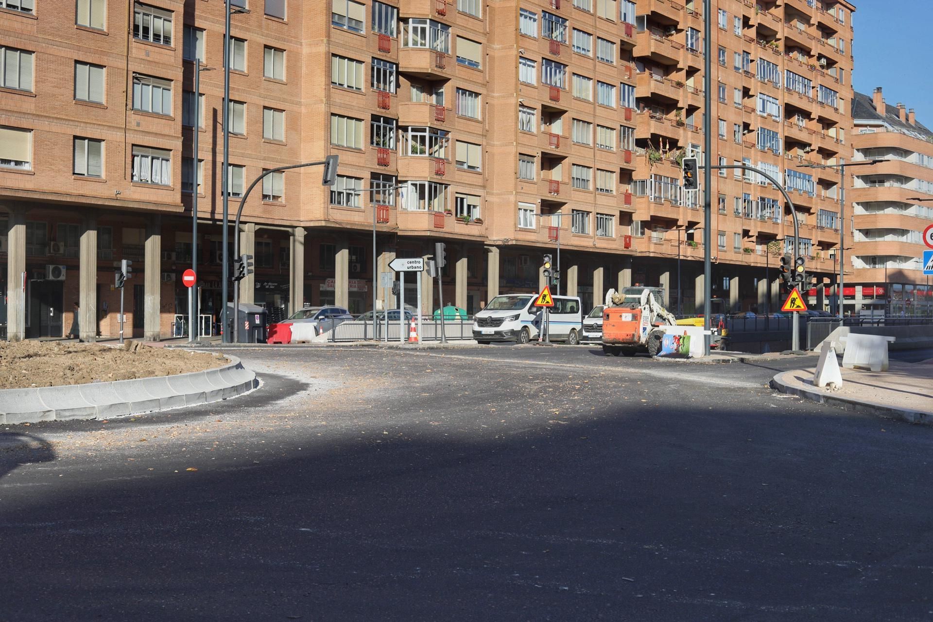 Obras de humanización. Tareas de Asfaltado.
