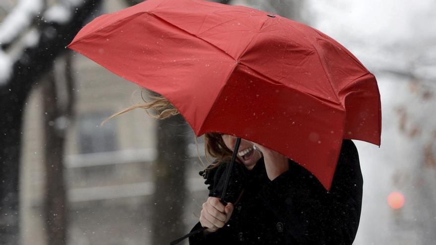 Aviso amarillo mañana por tormentas y aguaceros en Castilla y León