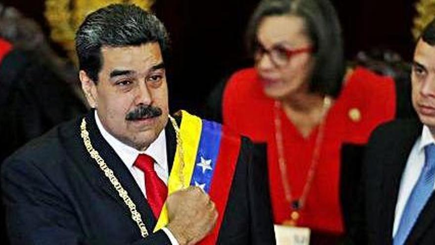 Nicolás Maduro va fer una significativa visita al Tribunal Suprem