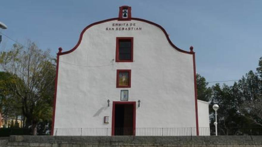 Xixona finaliza la rehabilitación de la ermita de Sant Sebastià tras dos años cerrada por las grietas