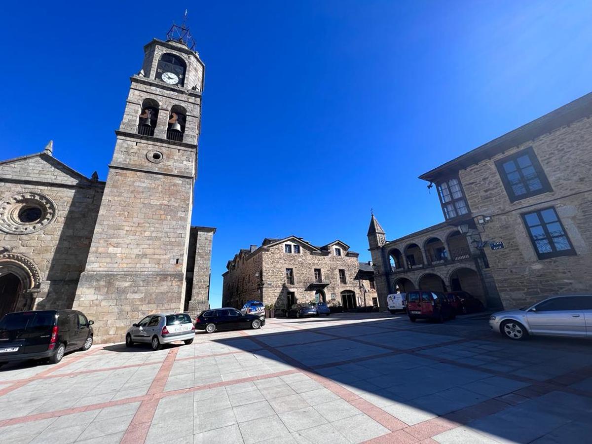 Iglesia y Ayuntamiento de Puebla de Sanabria