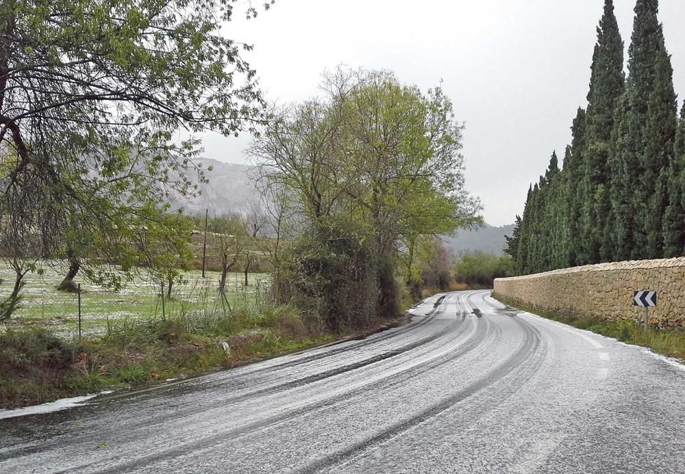 La nieve llega a Mallorca