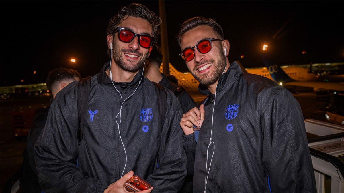 Así ha sido el viaje del Barça a Madrid adelantado por la borrasca Nils