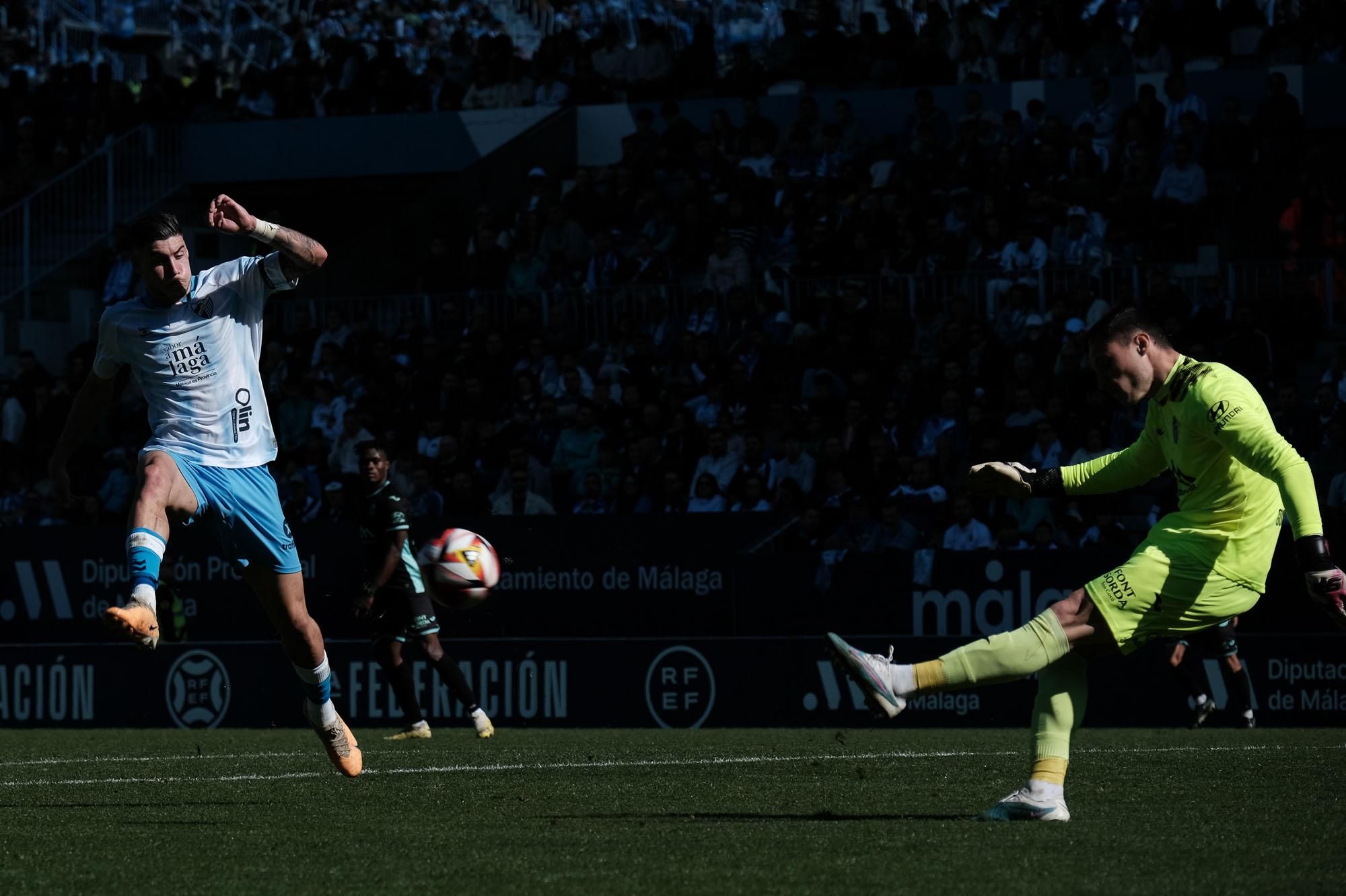 El Málaga CF - Atlético Baleares, en fotos