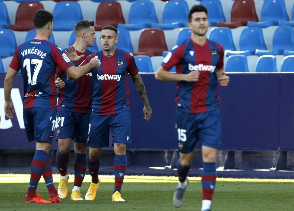 Levante - Getafe: Las mejores fotos del partido