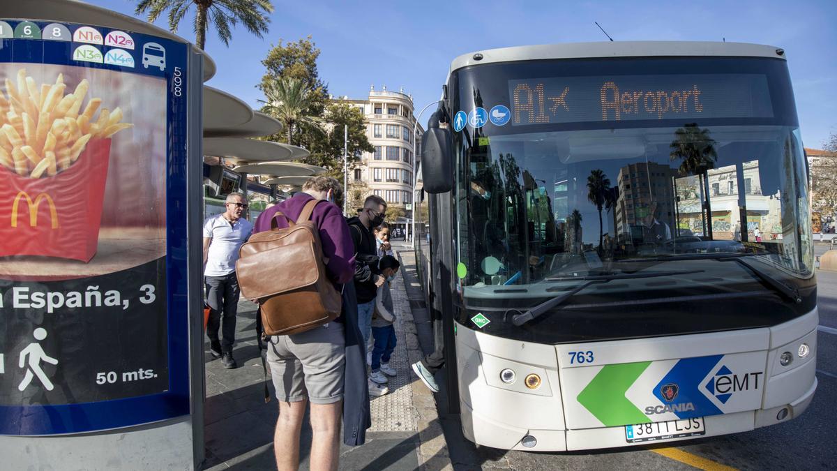 Viajar en autobús con la EMT ya es gratis en Palma