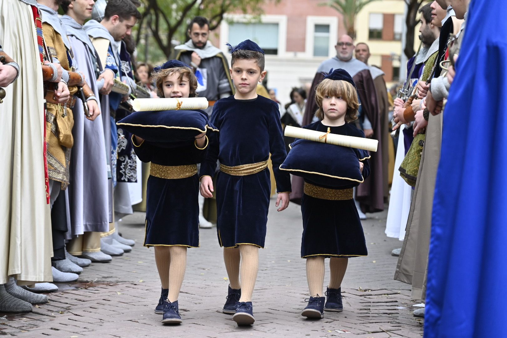 Multitudinario homenaje a Jaume I: La Germandat dels Cavallers de la Conquesta rememora el origen de la ciudad