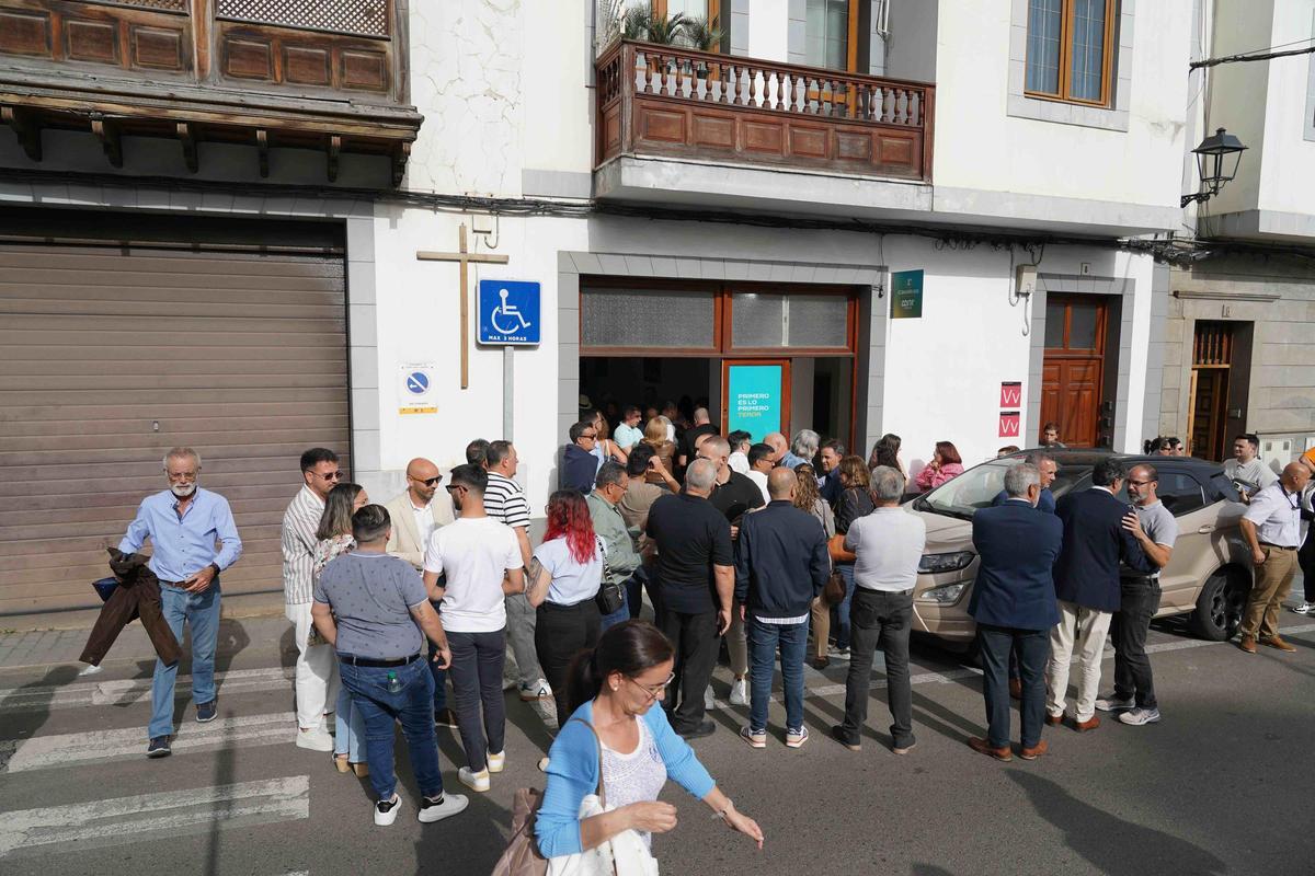 Asamblea de Primero Canarias en Teror