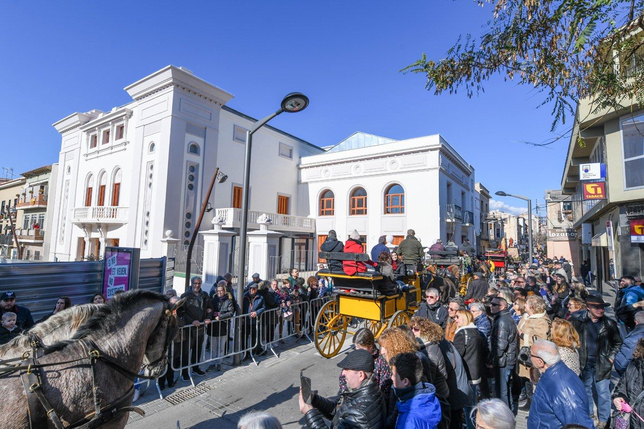 La rúa de los Tres Tombs, a su paso por el Casino