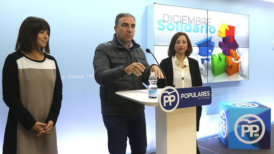 El PP vuelca a sus 35.000 afiliados en una docena de acciones solidarias