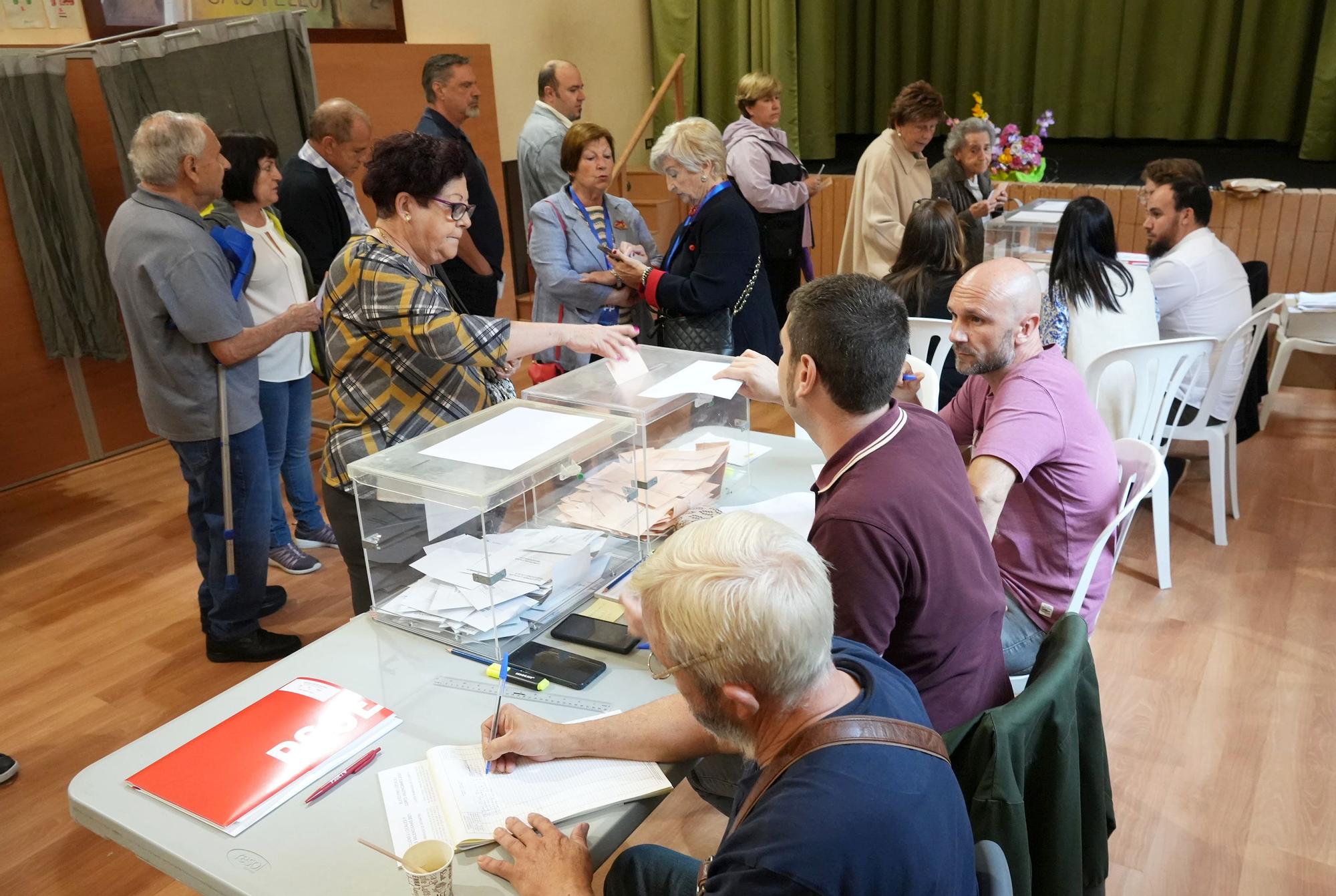 Las imágenes de la jornada electoral del 28M en Castellón