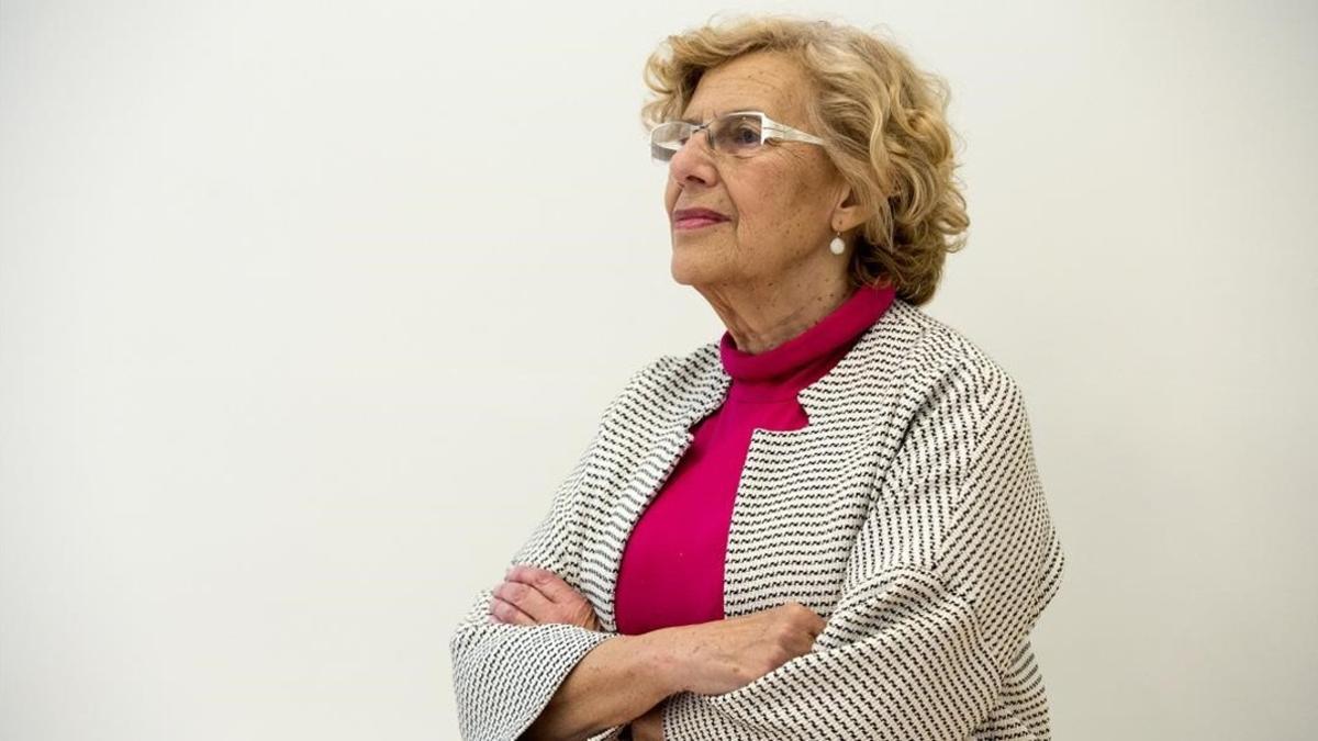 La alcaldesa de Madrid, Manuela Carmena.