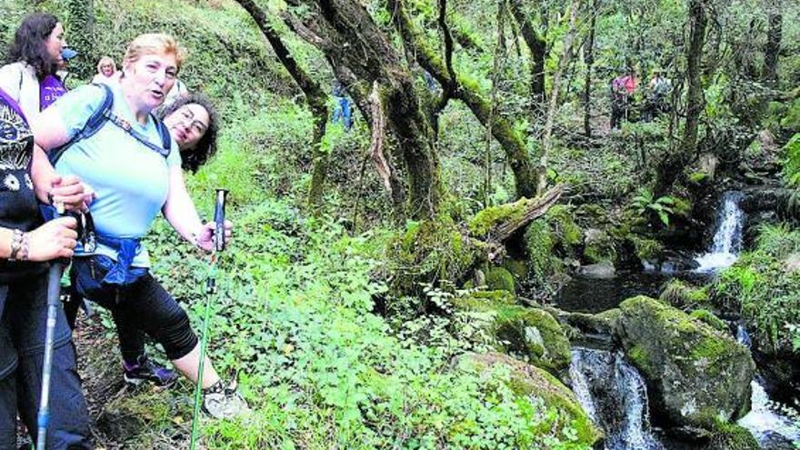 Una de las caminatas realizadas por el Ullán.   | //  FDV