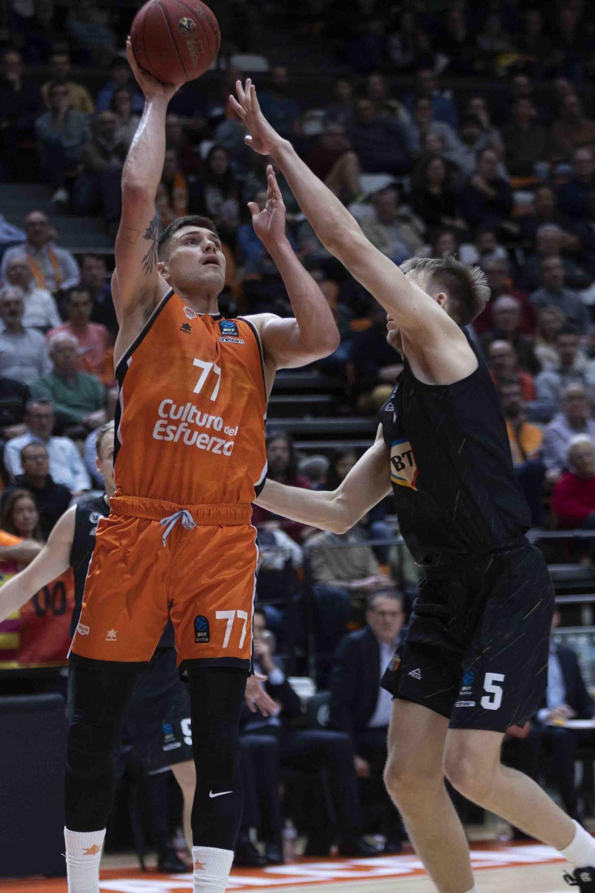 Partido Valencia Basket- Cluj Napoca