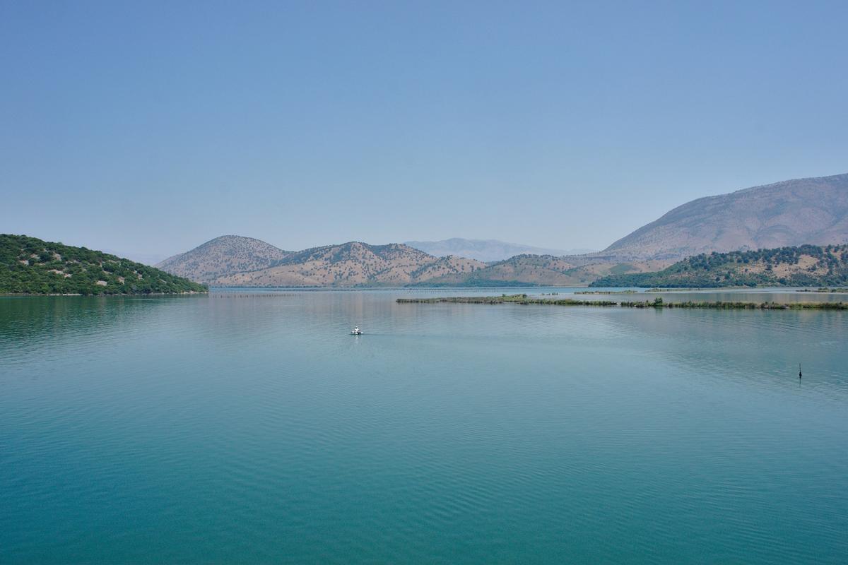 La laguna albanesa de Butrinto.