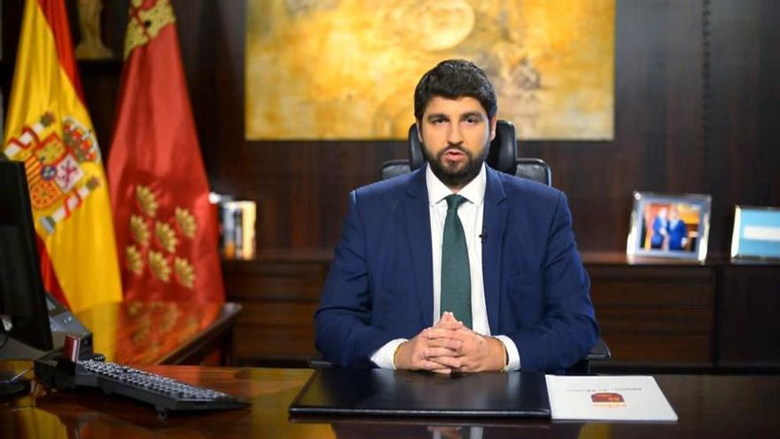 Mensaje institucional del presidente de la Comunidad, Fernando López Miras, con motivo del XXXIX aniversario de la Constitución Española