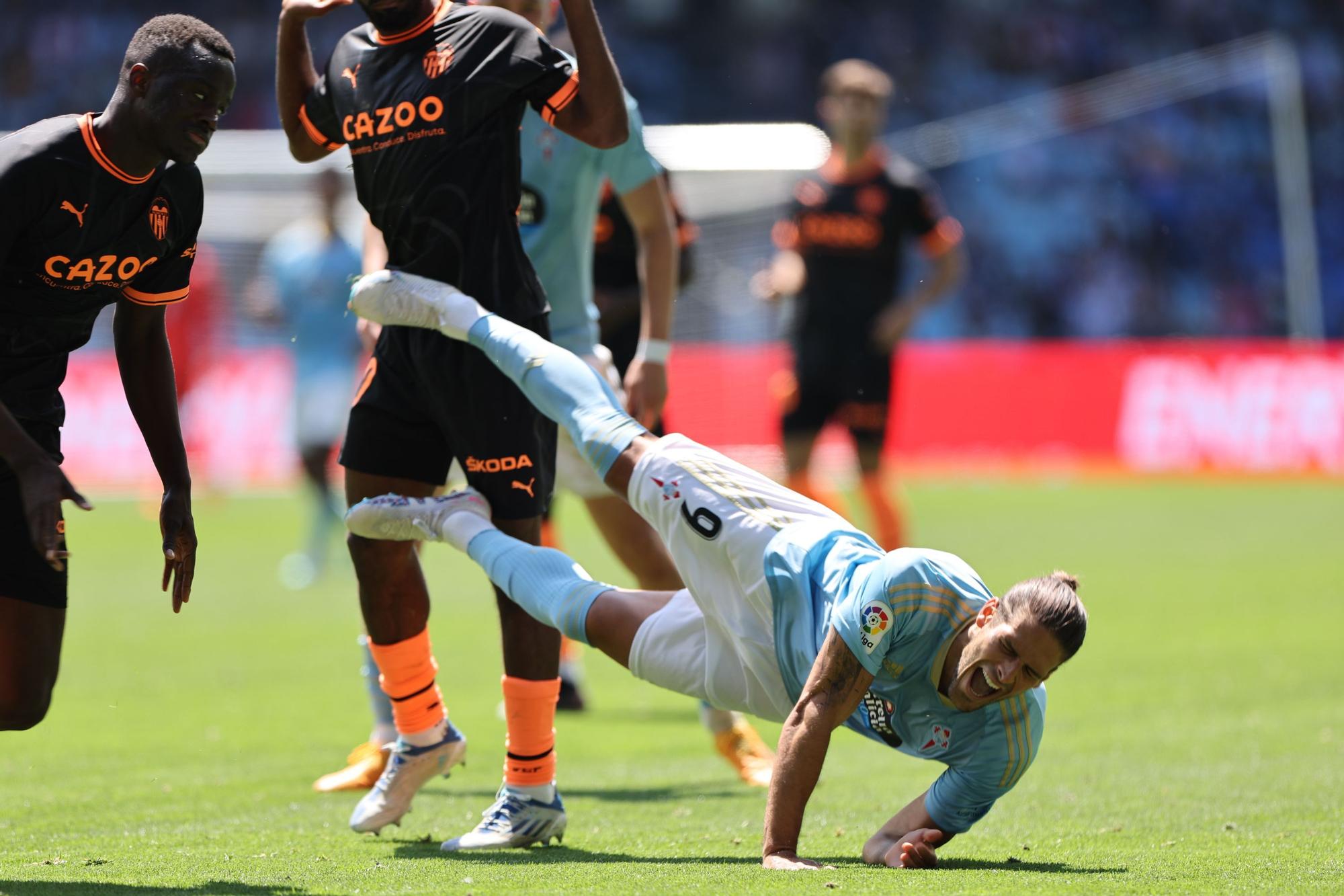 Las mejores imágenes del Celta - Valencia