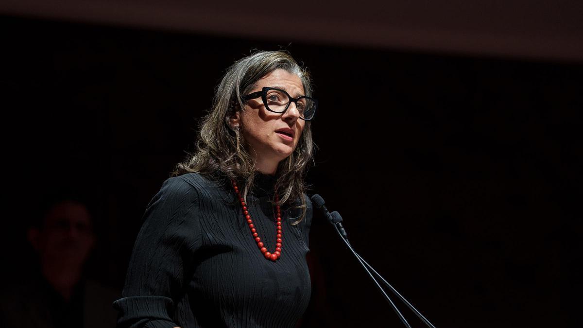 La relatora de la ONU para los territorios palestinos, Francesca Albanese.