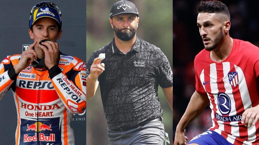 Rahm, Koke, Márquez... Estos son los deportistas españoles mejor pagados