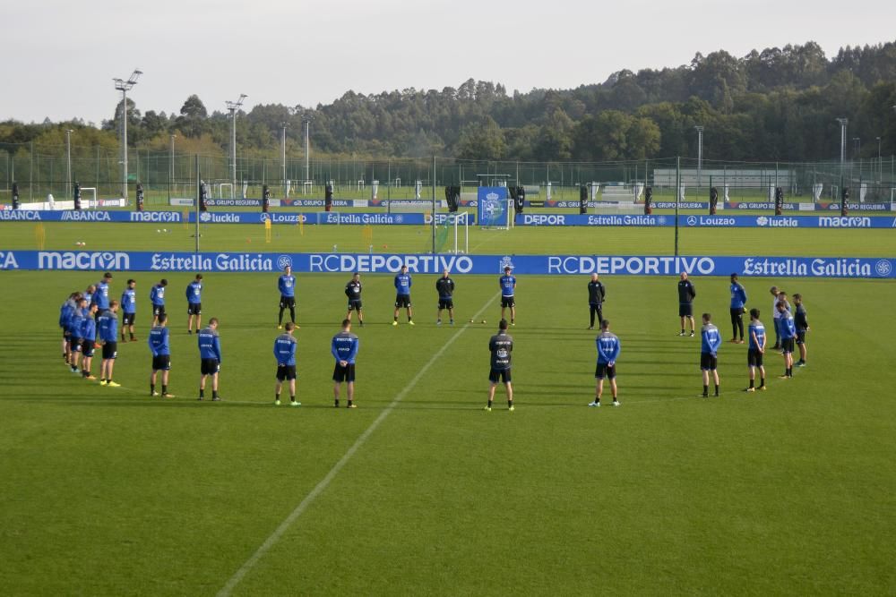 Entrenamiento del Deportivo 17 de octubre