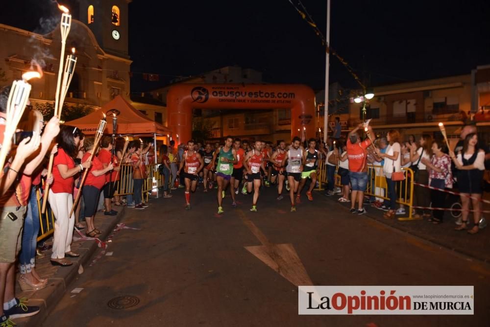 Carrera popular nocturna en Alquerías.