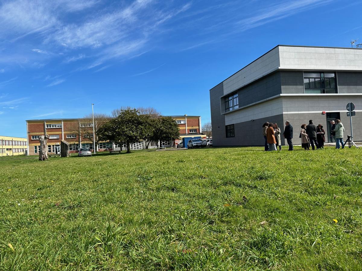 Terrenos donde se levantarán la futura residencia, según los planes del Principado.
