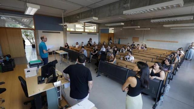 Aspirantes en una de las convocatorias de oposiciones que han tenido lugar este año.