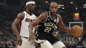 Un lance del Milwaukee Bucks - Miami Heat.