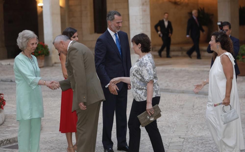 Aires nuevos y juventud  en la recepción de los Reyes