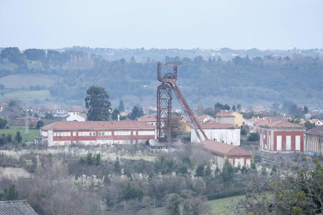 Así están las instalaciones de la mina La Camocha de Gijón (en imágenes)