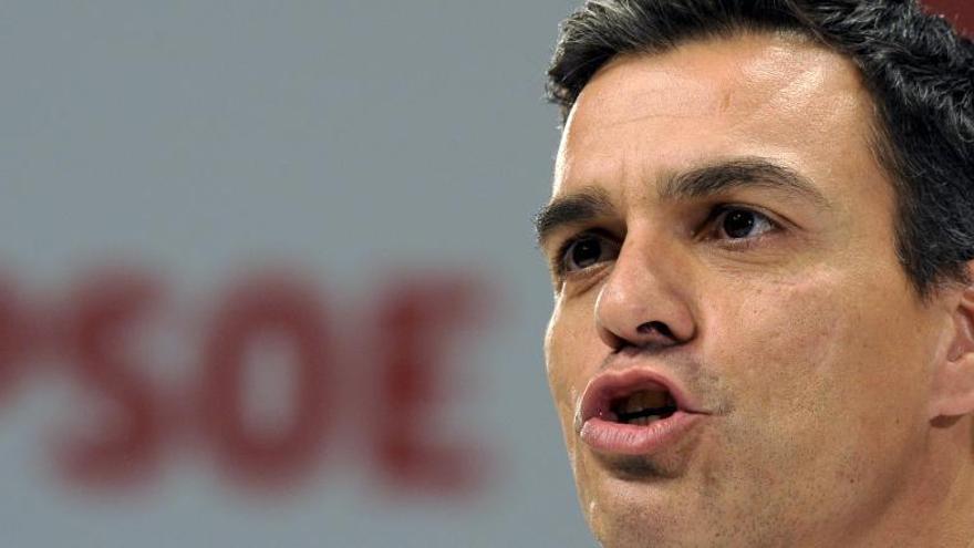 Pedro Sánchez, candidato del PSOE a presidente del Gobierno.