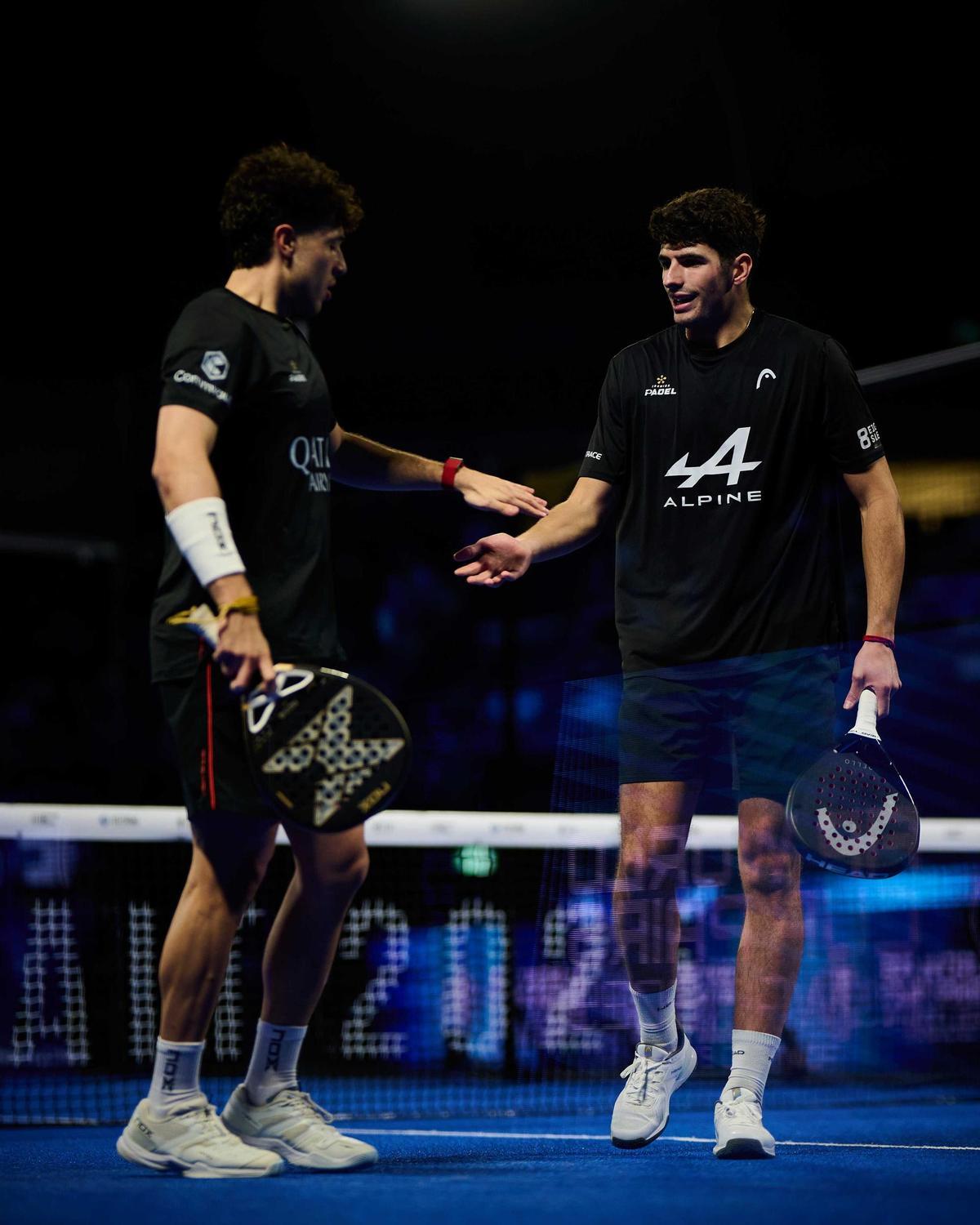 Tapia y Coello superaron el debut en Kuwait