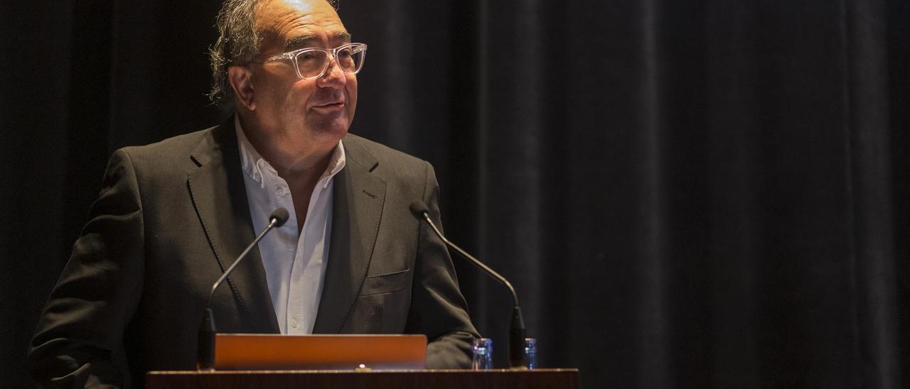 Felipe Morente durante su intervención en el foro.