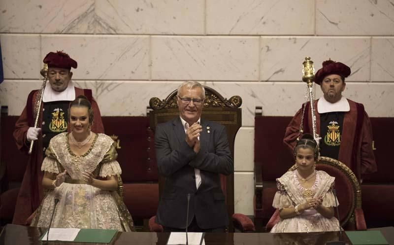 Proclamación de las falleras mayores de València 2020