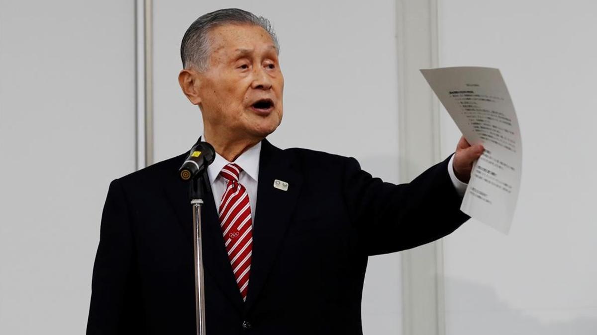 El presidente de Tokio 2020 se disculpa públicamente por sus comentarios sexistas