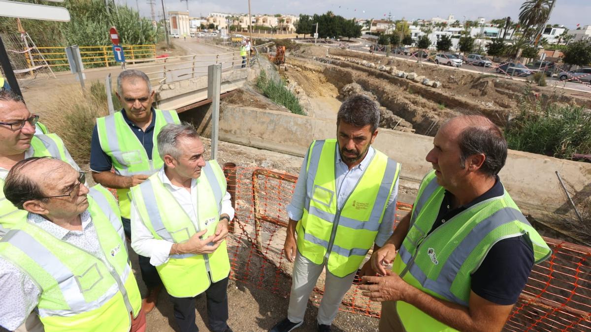 Mazón avanza inversiones de 21 millones en la Vega Baja en el quinto ...